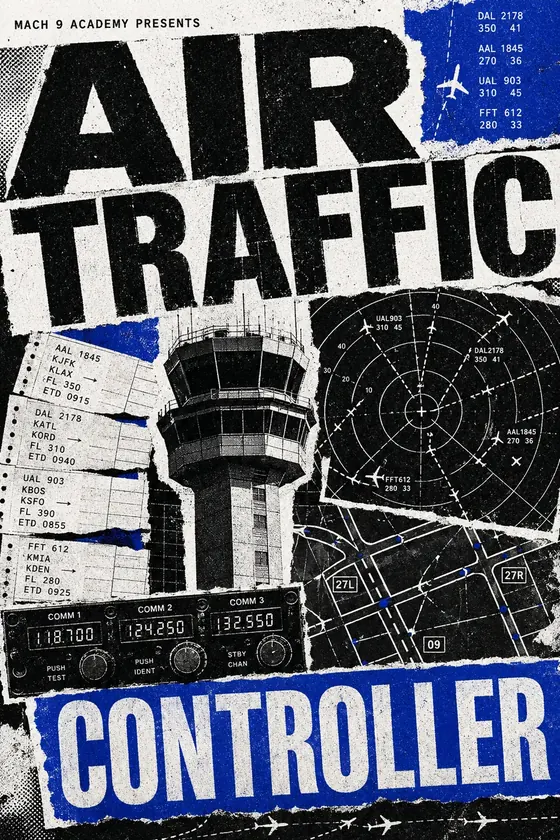 Air Traffic Controller, career poster