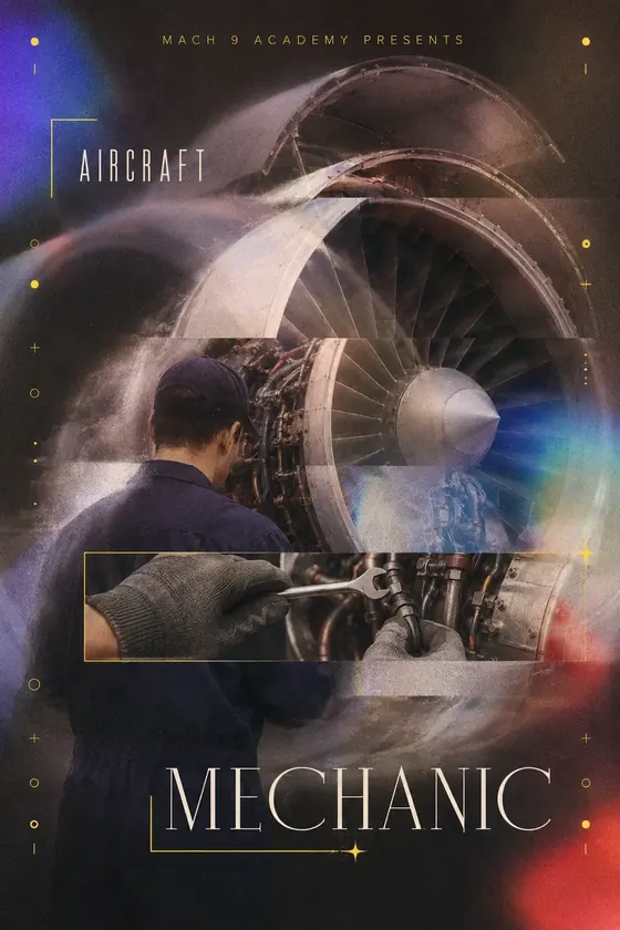 Aircraft Mechanic, career poster