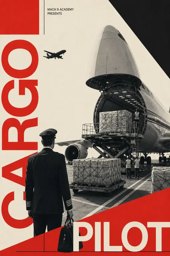 Cargo Pilot, career poster