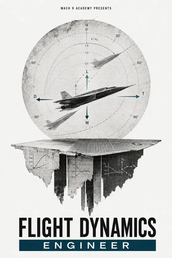 Flight Dynamics Engineer, career poster