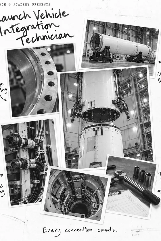 Launch Vehicle Integration Technician, career poster