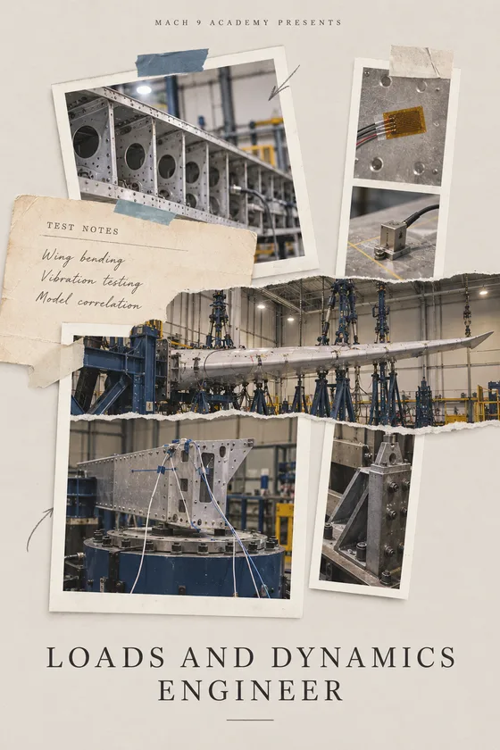 Loads and Dynamics Engineer, career poster