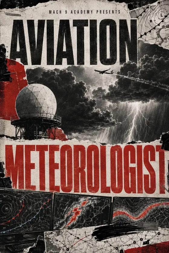Aviation Meteorologist, career poster