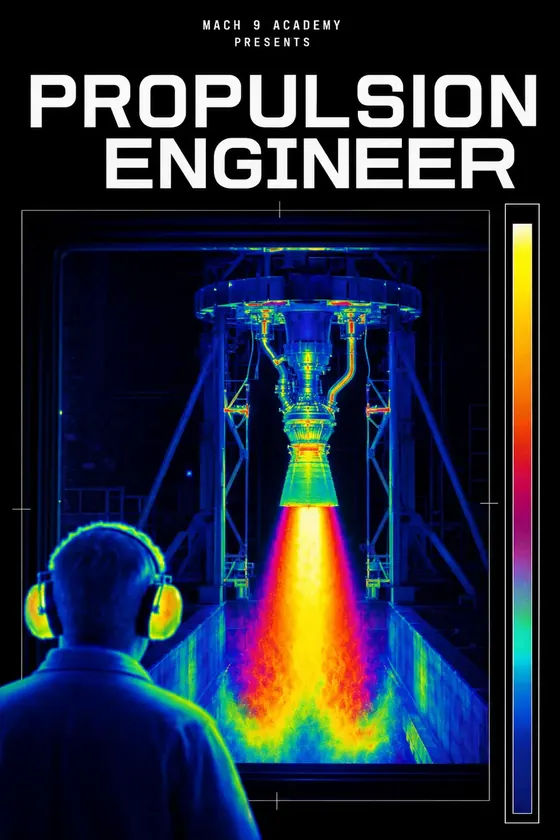 Propulsion Engineer, career poster