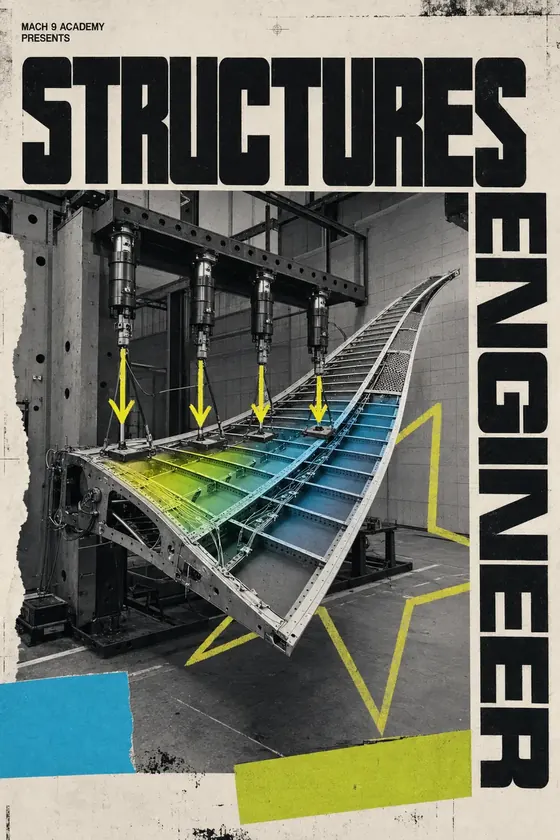 Structures Engineer, career poster